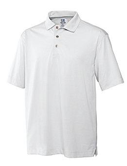 Cutter and Buck DryTec Medina Tonal Stripe Polo Shirt 