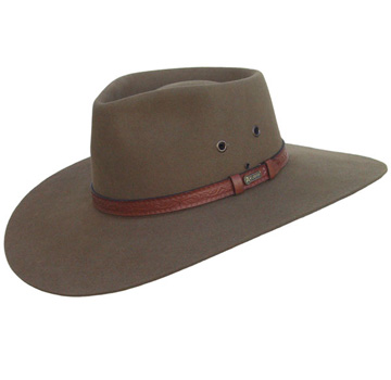 The Akubra Territory- Australian County Hat with Maximum Sun Protection - the largest brim available