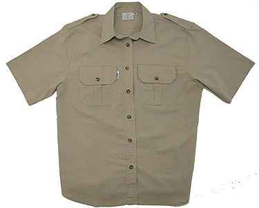 Men's PRO SAFARI - Safari Shirt Short Sleeve :: Men's Safari Clothing ::  Walkabout Down Under